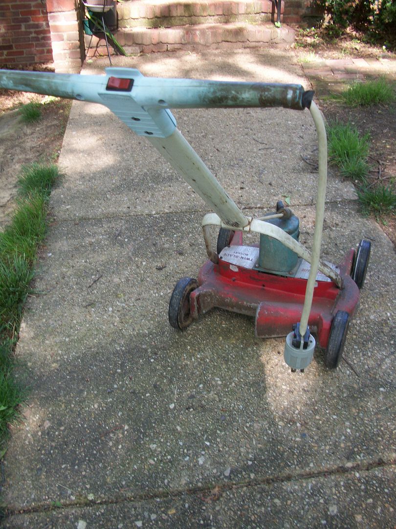 Uncle Atom Vintage Sunbeam Electric Lawn Mower Project